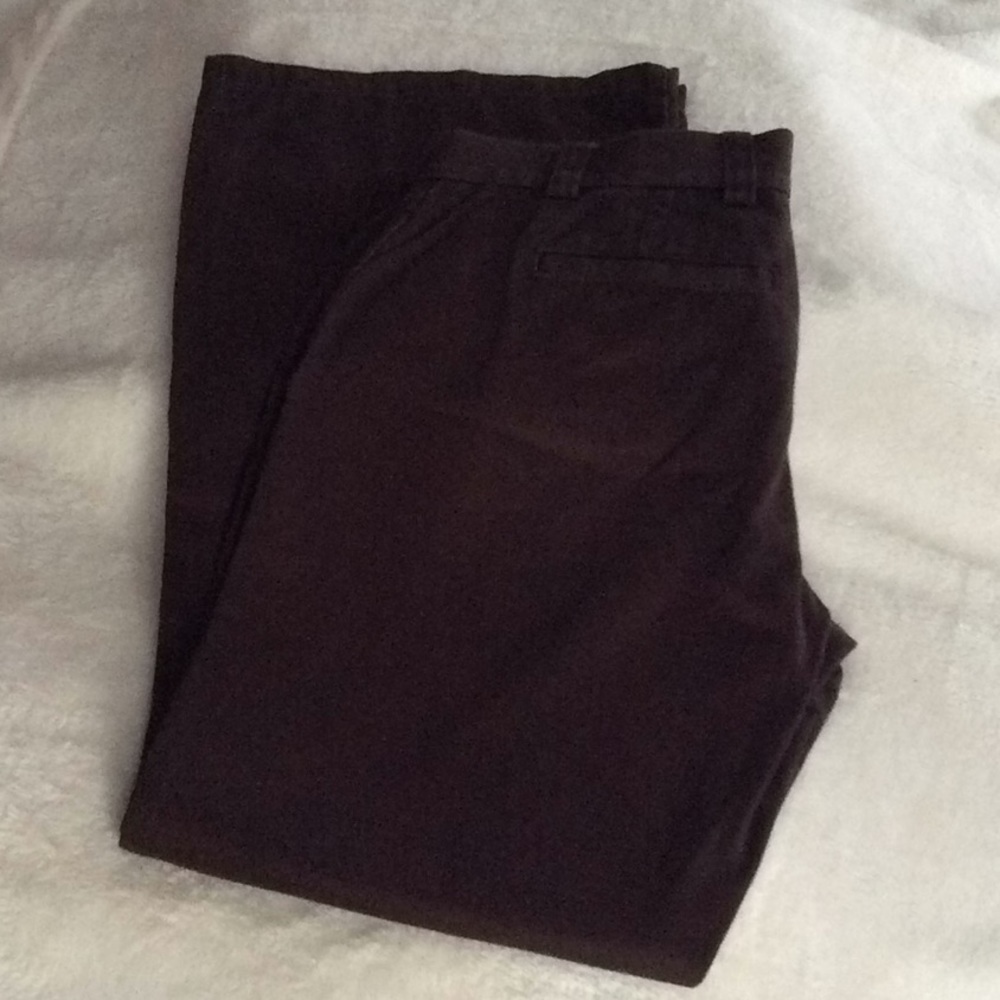 Moda International Dark Brown Bootcut Pants